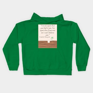 quote Friedrich Nietzsche Kids Hoodie